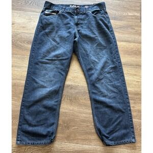 Vintage Y2K Ecko Unltd Jeans Mens 38 Blue Slim‎ Straight Streetwear rhino